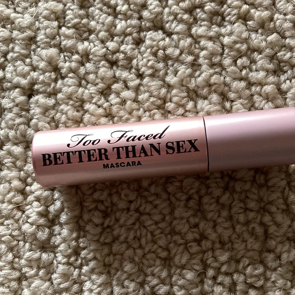 NEW Too Faced Better Than Sex Mascara Travel Size Mini Black 0.13 oz NWOB